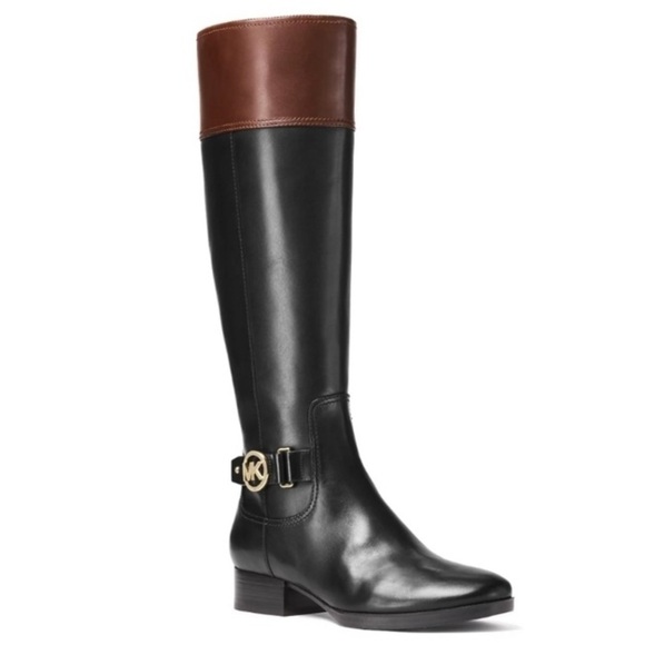 Michael Kors Fulton Tall Harness Riding Boots 7 - Picture 13 of 13